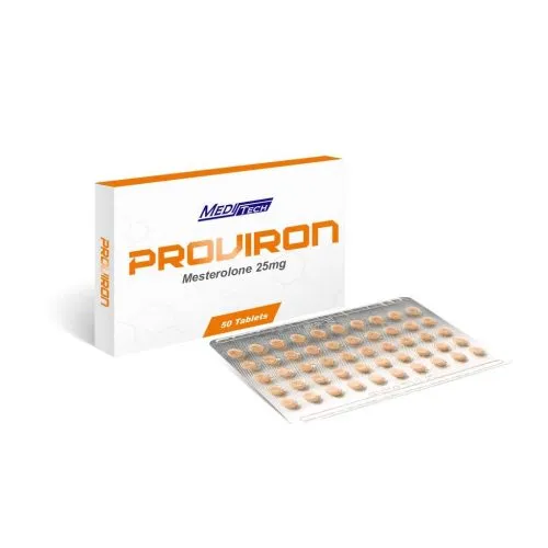 PROVIRON MESTEROLONE 25 MG 50 TAB	Meditech
