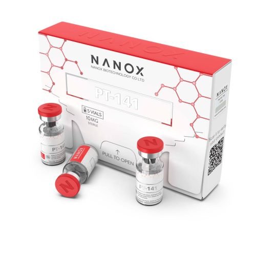 PT-141, 5 VIALS x 10MG	Nanox