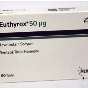 (T4) EUTHYROX 50MCG TAB 50 TAB MERCK