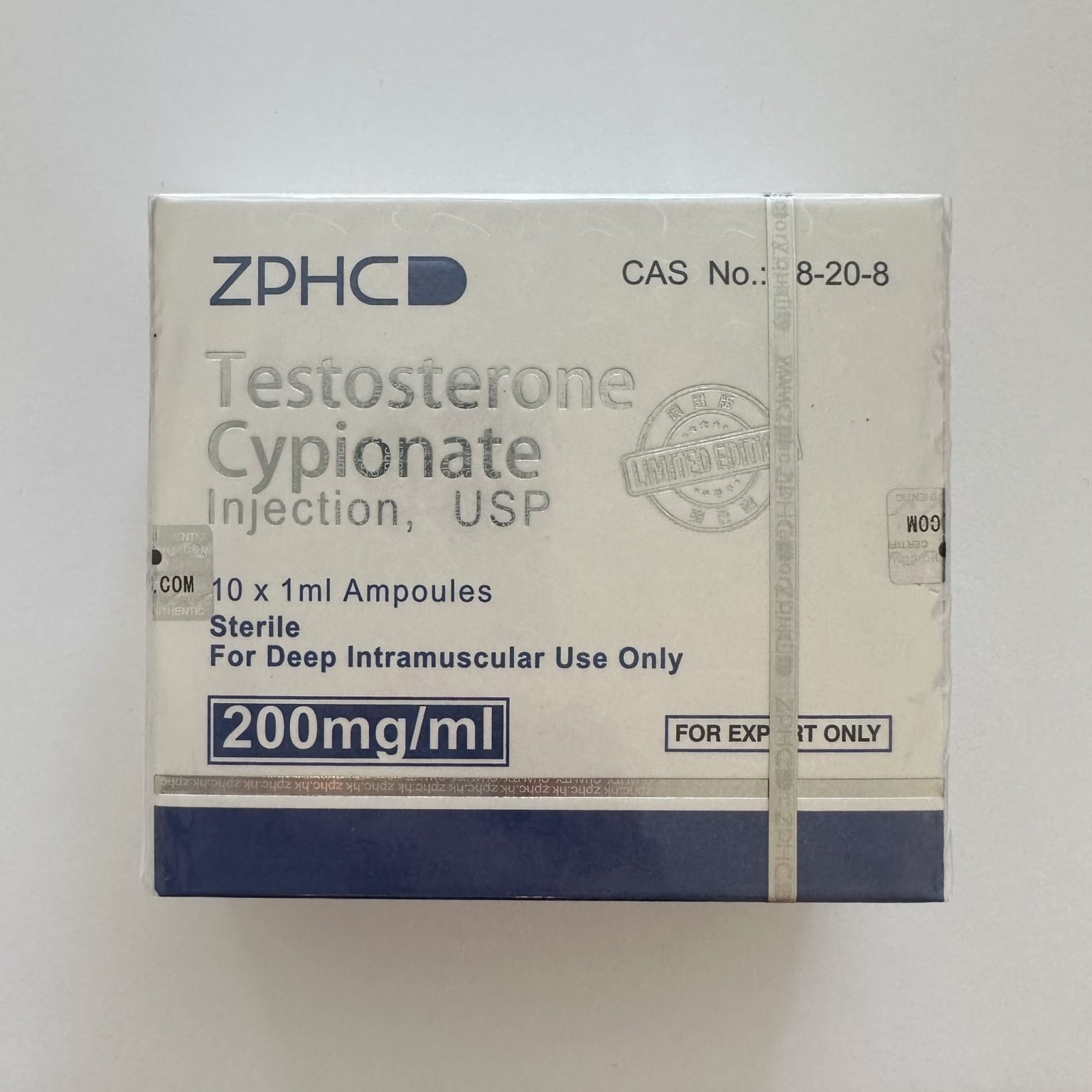 TESTOSTERONE CYPIONATE amps (USA Domestic)	ZPHC